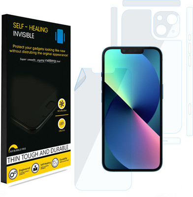 KUBERAN Front and Back Screen Guard for Apple iPhone 13, Screen Protector / Body Protector, Scratch Guard(Pack of 1)