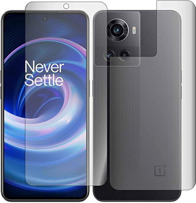 NIXSTAR Front and Back Screen Guard for Oneplus 10R 5G(Pack of 1)