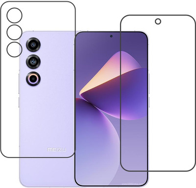 DVMART Front and Back Screen Guard for 9H Meizu 21(Pack of 1)
