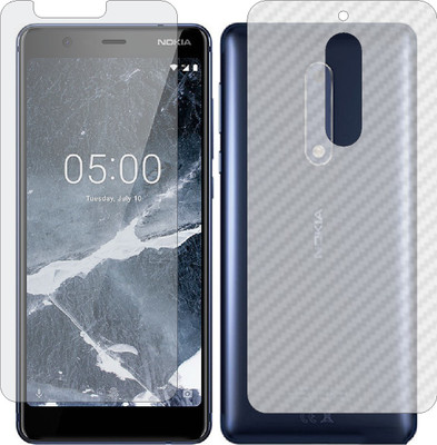 Mobling Front and Back Tempered Glass for Nokia 5(Pack of 2)