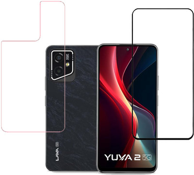 SPRITZEN Front and Back Screen Guard for Lava Yuva 2 5G(Pack of 2)
