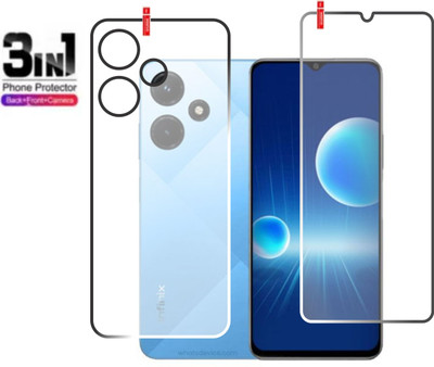 chakoor Front and Back Screen Guard for INFINIX HOT 30i(Pack of 3)