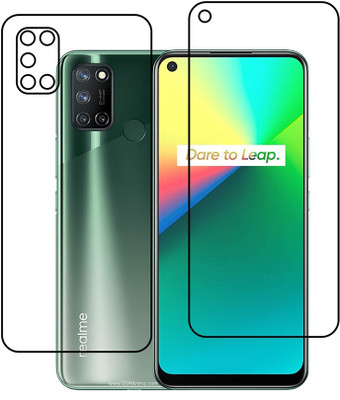 DVTECH Front and Back Screen Guard for Realme 7i(Pack of 1)