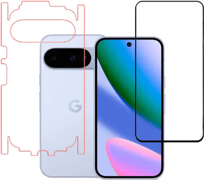 SCANSHIELD Front and Back Screen Guard for Google Pixel 10 5G, Edge to Edge Tempered Glass, Back Screen Guard With Glossy Finish(Pack of 2)