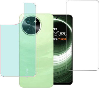 KARTRAY Front and Back Screen Guard for Vivo T3x 5G(Pack of 2)