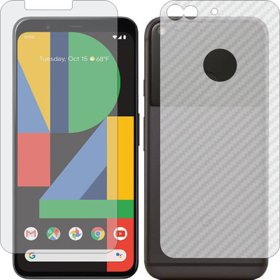 MOBART Front and Back Screen Guard for GOOGLE PIXEL 4XL(Pack of 2)