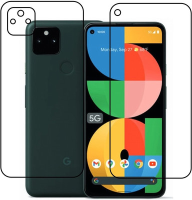 DVTECH Front and Back Screen Guard for Google Pixel 5a 5G(Pack of 1)