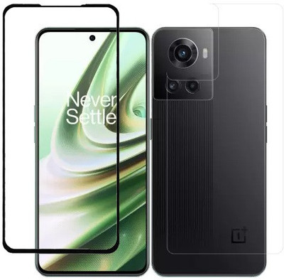 ECMERED Front and Back Screen Guard for Oneplus 10r, Oneplus 10r 5G(Pack of 1)