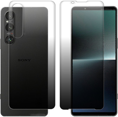 Enlinea Front and Back Screen Guard for Sony Xperia 1 V Front+Back (Matte)(Pack of 2)