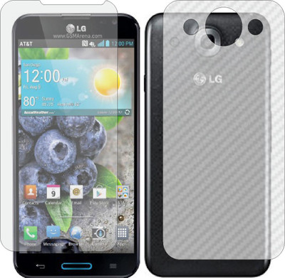 Mobling Front and Back Tempered Glass for LG Optimus G Pro E988(Pack of 2)