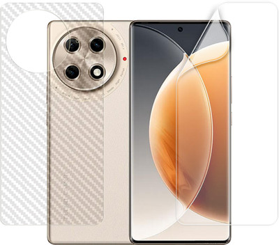 ARBAN Front and Back Screen Guard for Tecno Camon 30S Pro 4G (1 HYDROGEL SCREEN PROTECTOR WITH 1 CARBON FIBER SKIN)(Pack of 1)