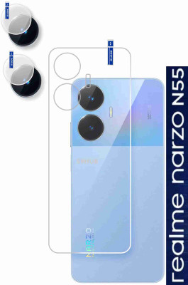 Olonga Front and Back Screen Guard for REALME NARZO N55(Pack of 2)