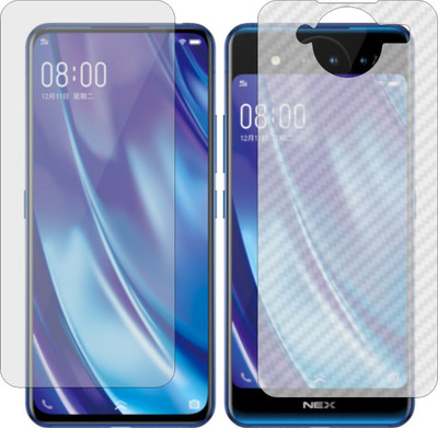 Mobling Front and Back Tempered Glass for VIVO NEX DUAL DISPLAY(Pack of 2)