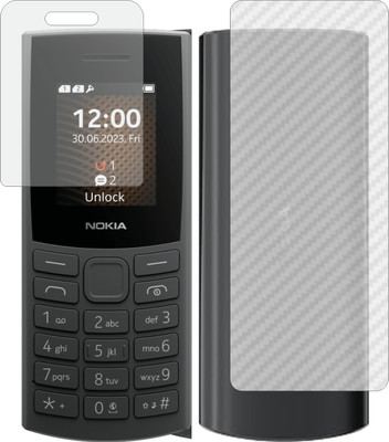 Mobling Front and Back Tempered Glass for Nokia 106 4G 2023(Pack of 2)