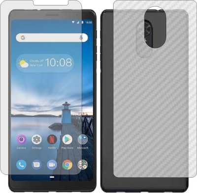 Mobling Front and Back Tempered Glass for LENOVO TAB V7(Pack of 2)