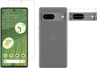 Ten To 11 Front and Back Screen Guard for Google Pixel 7(Pack of 3)
