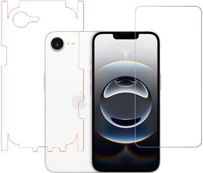 SPRITZEN Front and Back Screen Guard for Apple iPhone 16e(Pack of 2)