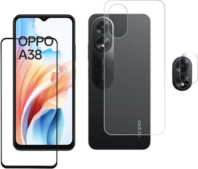 FINCH Front and Back Screen Guard for OPPO A38(Pack of 1)