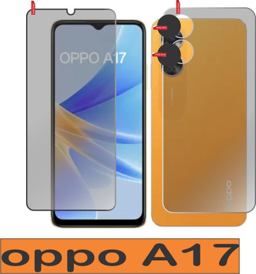 chakoor Front and Back Screen Guard for OPPO A17(Pack of 2)