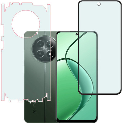 SPRITZEN Front and Back Screen Guard for Realme 12x 5G, Matte With Sides(Pack of 2)