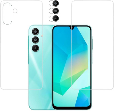 FINCH Front and Back Screen Guard for Samsung Galaxy A16 5G, Galaxy A16 5G, Samsung A16 5G, A16 5G Samsung(Pack of 2)