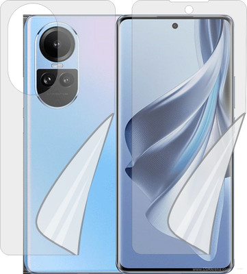 MOBART Front and Back Tempered Glass for OPPO CPH2531 (Edge To Edge TPU Full Coverage)(Pack of 1)