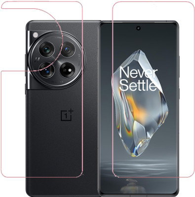 HOBBYTRONICS Front and Back Screen Guard for Oneplus 12, 1+12 5G(Pack of 1)
