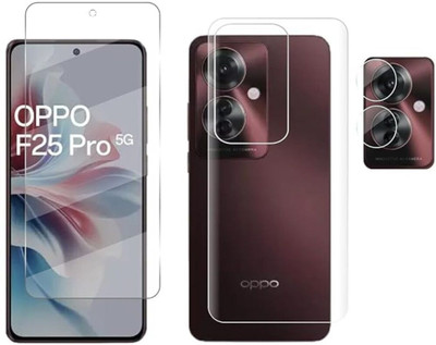 ICROMECK Front and Back Screen Guard for OPPO F25 Pro 5G(Pack of 3)