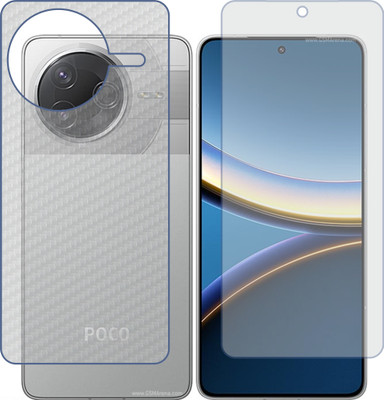 TELTREK Front and Back Screen Guard for Poco F7 Pro 5G(Pack of 2)