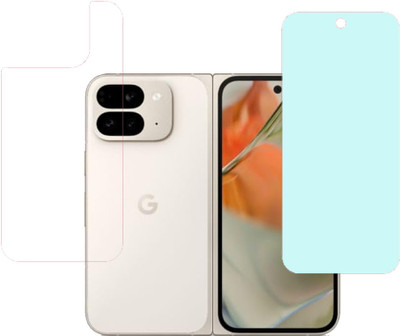 SPRITZEN Front and Back Screen Guard for Google Pixel 9 Pro Fold, Front Matte Back Clear(Pack of 2)