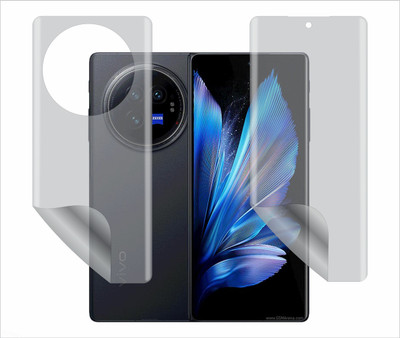 TELTREK Front and Back Screen Guard for Vivo Xfold 3 5G (Edge to Edge Full Screen Protector)(Pack of 1)