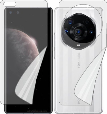 MOBART Front and Back Tempered Glass for HONOR MAGIC 3 PRO PLUS 5G (Edge To Edge TPU Full Coverage)(Pack of 1)