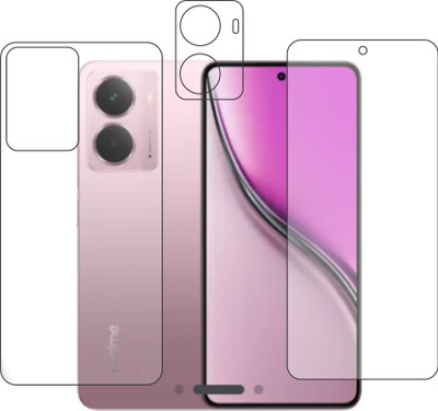 chakoor Front and Back Screen Guard for Realme p3 5g(Pack of 3)
