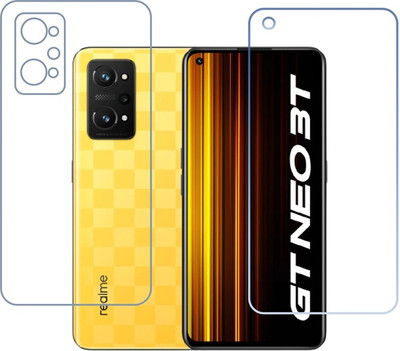 DVTECH Front and Back Screen Guard for 9H realme GT NEO 3T 80W(Pack of 1)