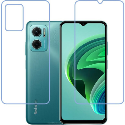 DVTECH Front and Back Screen Guard for 9H Crystal Clear Front And TPU BackXiaomi Redmi Note 11E(Pack of 1)