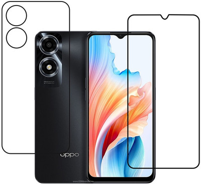 DVTECH Front and Back Screen Guard for TPU Oppo A2x(Pack of 1)