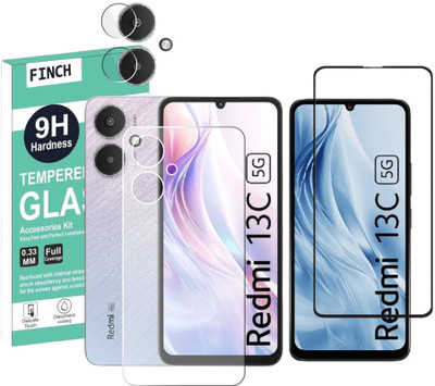 FINCH Front and Back Screen Guard for REDMI 13C 5G, Xiaomi Redmi 13C 5G, Mi 13C 5G(Pack of 1)