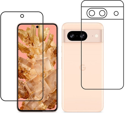 DVTECH Front and Back Screen Guard for 9H Google Pixel 8(Pack of 1)