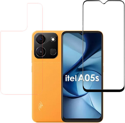 KARTRAY Front and Back Screen Guard for itel A05s(Pack of 2)