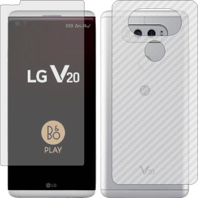 Mobling Front and Back Tempered Glass for LG H990DS V20(Pack of 2)