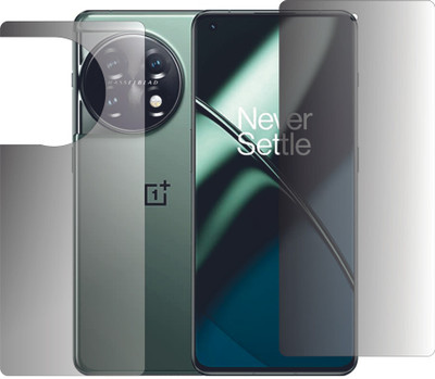 tempurglaze Front and Back Screen Guard for OnePlus 11R, OnePlus 11R 5G(Pack of 2)