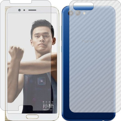 Mobling Front and Back Tempered Glass for HUAWEI HONOR V10(Pack of 2)