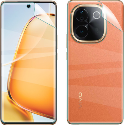 Vatsin Front and Back Screen Guard for ViVO T3 Pro, Ultra Thin Soft Hydrogel TPU Screen Guard for ViVO T3 Pro(Pack of 2)