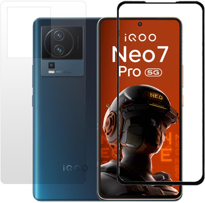 HOBBYTRONICS Front and Back Screen Guard for iQOO Neo 7 Pro 5G, iQOO Neo 7 Pro(Pack of 1)