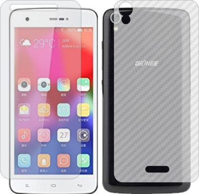 Mobling Front and Back Tempered Glass for GIONEE V6L(Pack of 2)