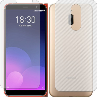 Mobling Front and Back Tempered Glass for MEIZU 6T(Pack of 2)