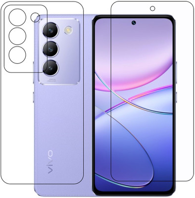 DVTECH Front and Back Screen Guard for vivo V30 Lite (ME) 9H Clear Crystal(Pack of 1)