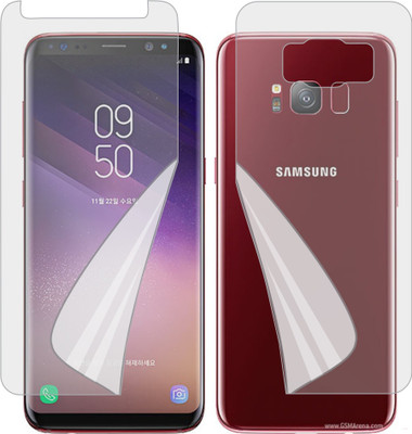 Fasheen Front and Back Screen Guard for SAMSUNG GALAXY S8 (Edge To Edge TPU Full Coverage)(Pack of 1)