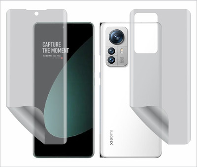 Fasheen Front and Back Screen Guard for MI 12 S PRO(Pack of 1)