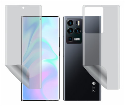 Fasheen Front and Back Screen Guard for ZTE AXON 30 ULTRA 5G(Pack of 1)